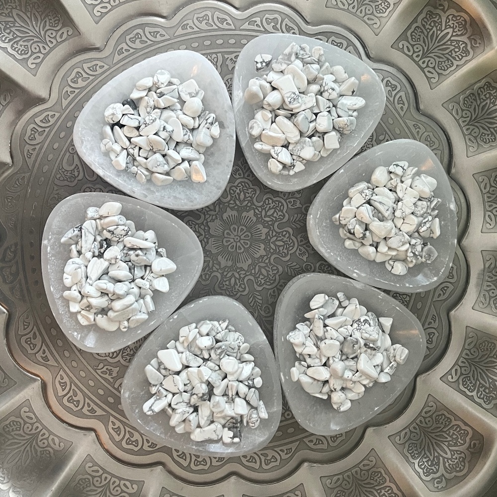 Howlite Chips